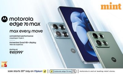 Motorola Edge 70 Max launched in India with Snapdragon 8 Gen 5, 7,100mAh battery: Check price, specs and launch offers