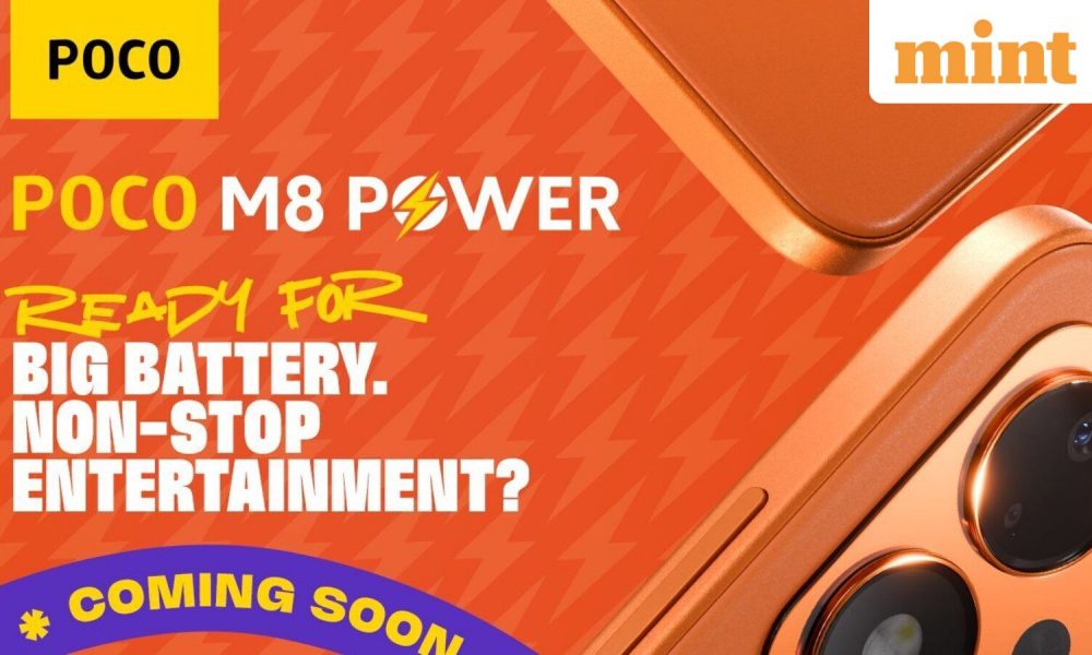 Poco M8 Power launching in India on 4th August: 8,000mAh battery, AMOLED display confirmed